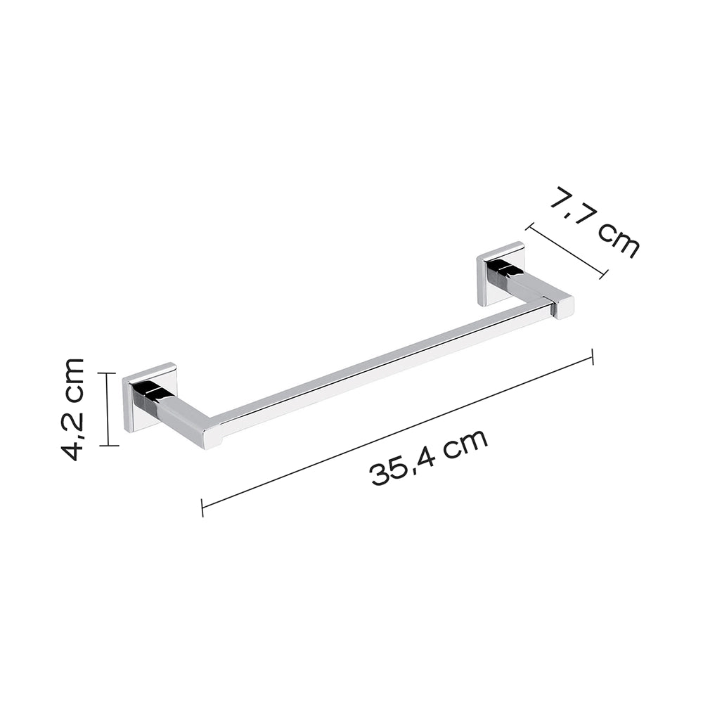 Portasalviette 35cm Gedy in acciaio inox cromato | Colorado