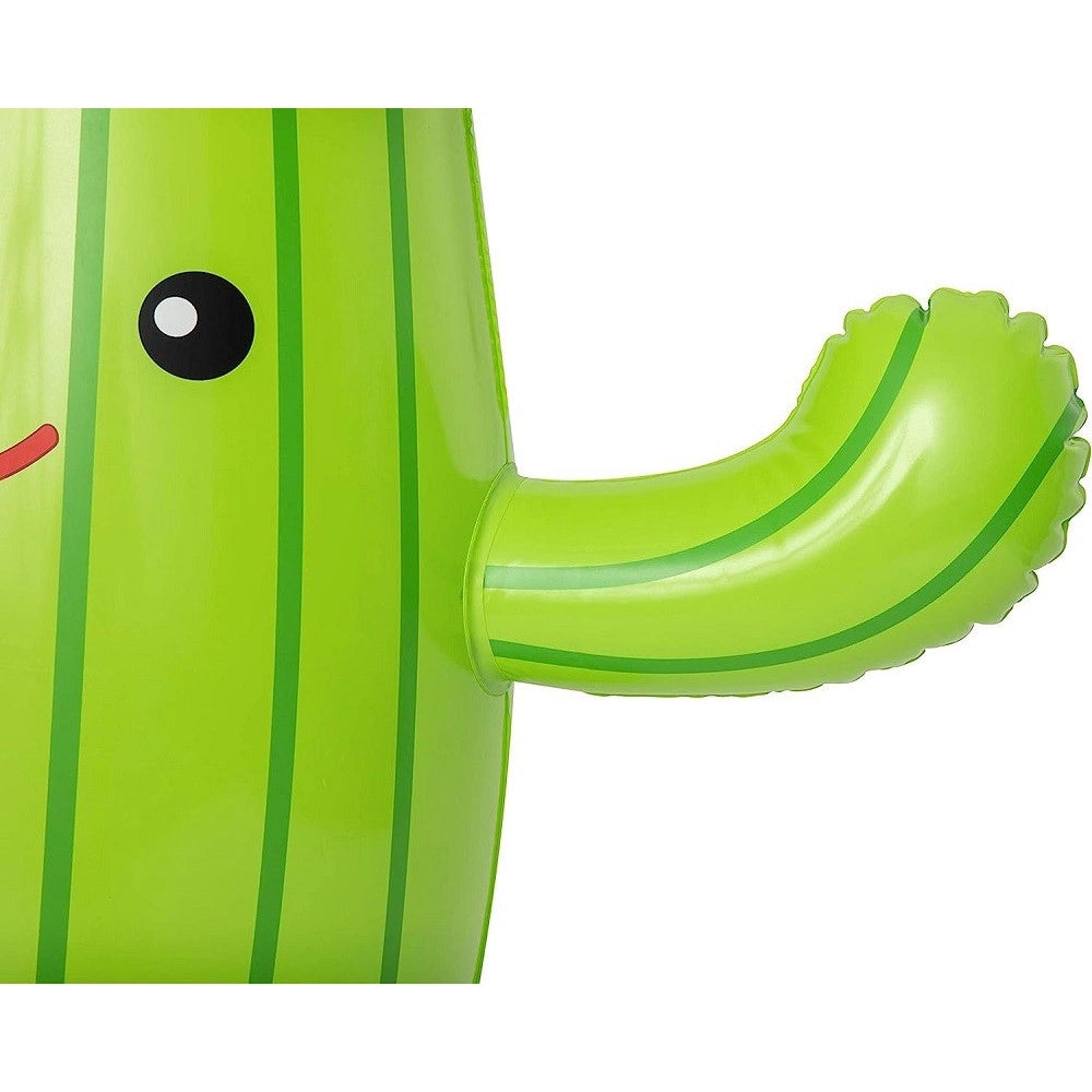 Trade Shop - Gioco Spruzza Acqua A Forma Di Cactus Per Bambini 2 Anni+ 105x60 Cm Estate 52381 -