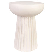Tavolino in magnesio bianco 38x38x46