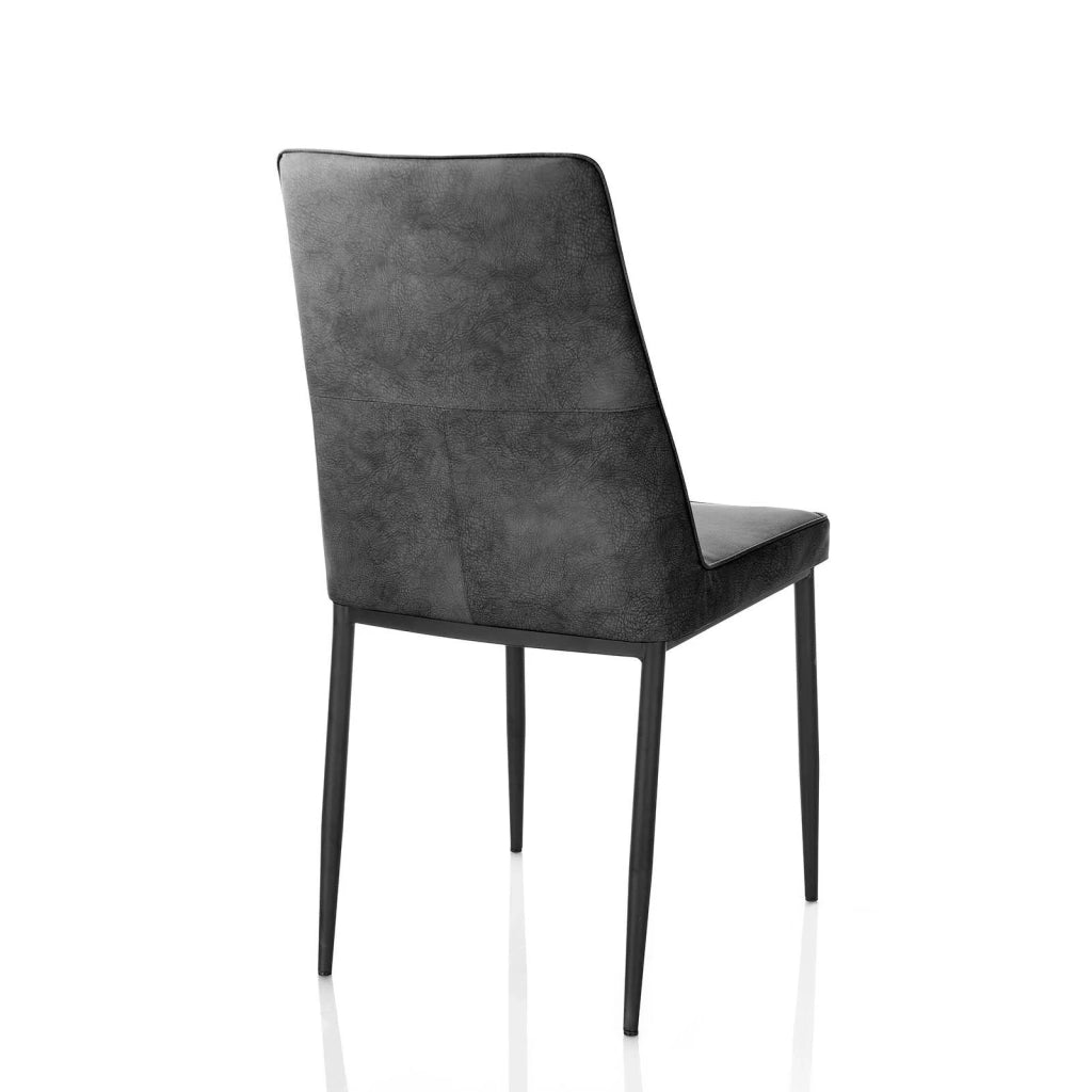 Set 4 Sedie LOLA nero