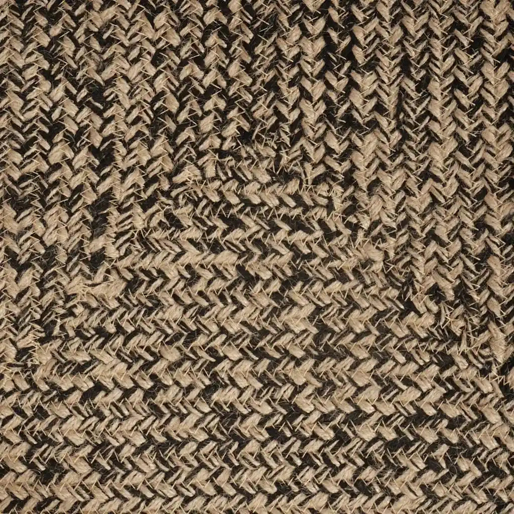 Tappeti per area Rettangolare Naturale e Nero 60 x 250 cm Juta 42010489