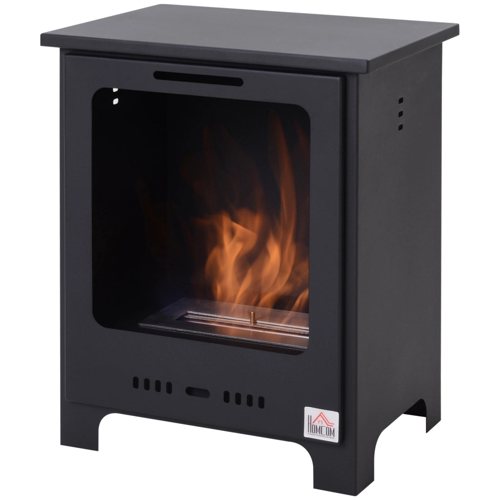 Caminetto a bioetanolo ¨C zephmum ¨C 40x30x50 cm Nero