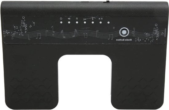 Pedale per Page Turner da Rete - Pedale Bluetooth per la Paginazione Stil - Page Turner per la Musica da Bladmuziek per Tablet/smartphone Nero con Paginazione