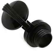 Tappo di carburante in alluminio - Compatibile con Harley XL883 - Cassetta nera - Buona tenuta ermetica - Diametro 46 mm - Riduce emissione di vapore - Tappo di carburante