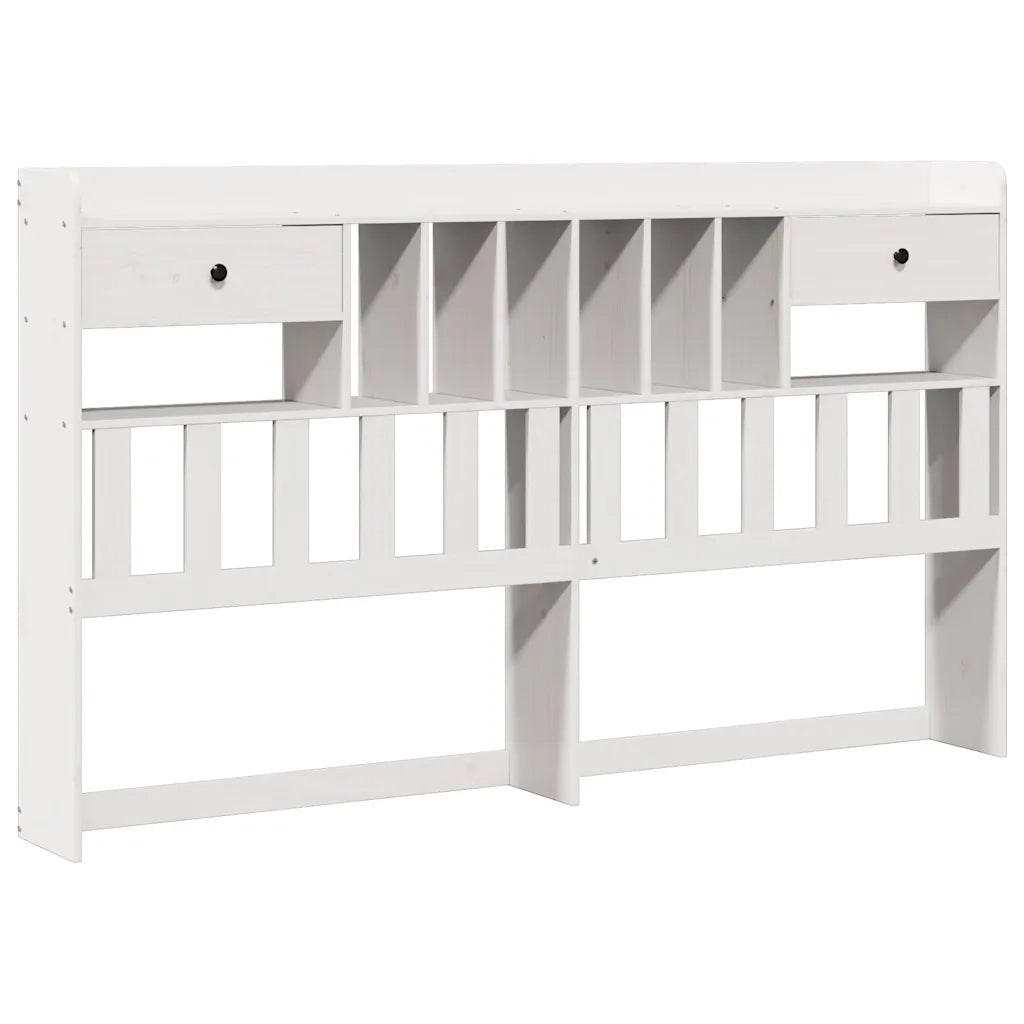 Giroletto con Libreria senza Materasso 180x200 cm in Legno Pino 3321750