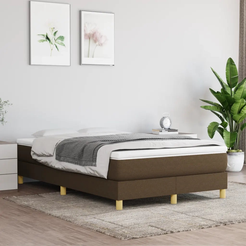Giroletto a Molle Marrone Scuro 120x200 cm in Tessuto cod mxl 61988