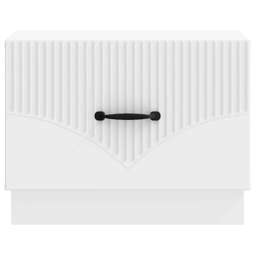 Tavolino da salotto Bianco 49 x 50 x 37 cm Legno ingegnerizzato 895425