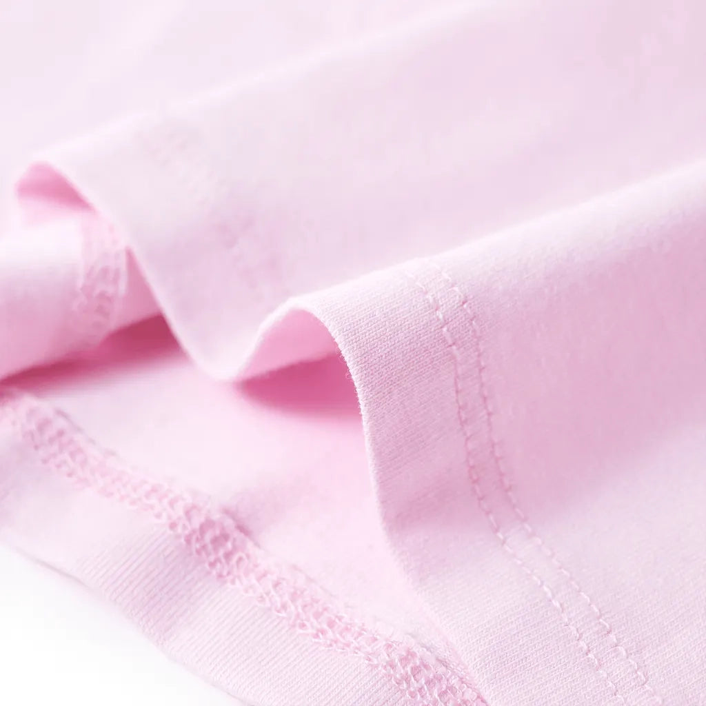 Maglietta da Bambina Rosa Tenue 116