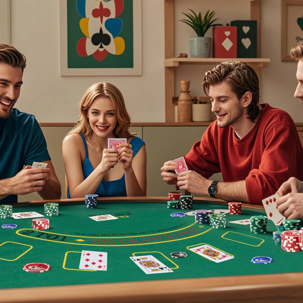 Set da Poker Completo con 400 Finches e 2 Mazzi di Poker, Valigetta in Alluminio con Tappetino, 5 Dadi e Bottone Dealer, Fish Poker per Texas Holdem e Blackjack