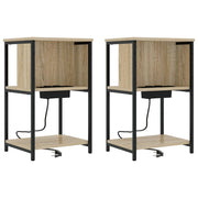 Armadio da Notte 2 pcs Rovere Sonoma 38 x 31 x 61 cm 859453