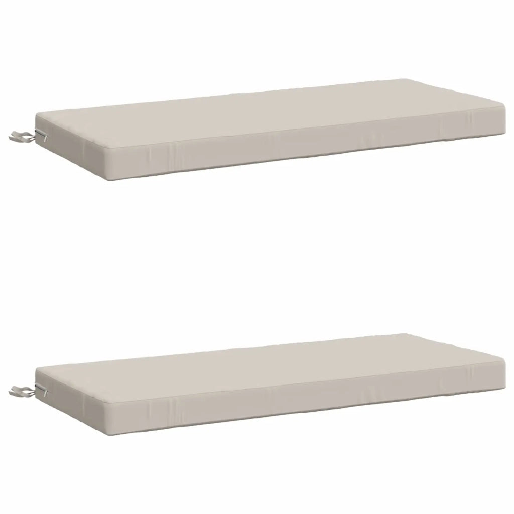 Cuscini per Panchina a 2 Pezzi SOEST 2 pz 100% Poliestere 950131