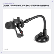 Sostegno per Telefono da Ufficio 360 Gradi Rotante - Supporto per Telefono - Stazione per Telefono - Rimovibile - Sicuro - Portatile