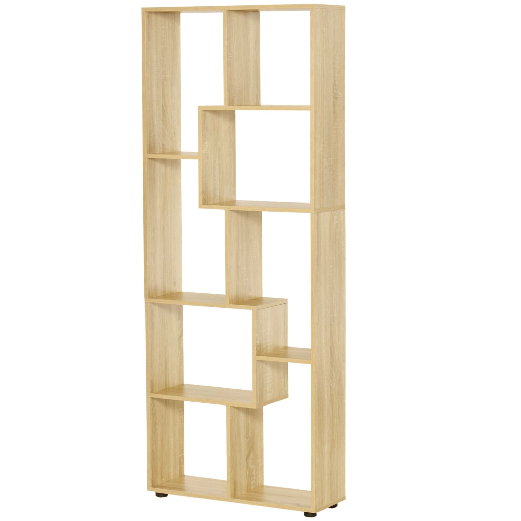 Libreria scaffale Zig zag ¨C zephmum ¨C legno multistrato 70x24x178 cm