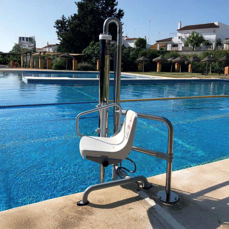 Sollevatore per piscina METALU B-2 fisso smontabile