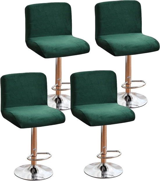 Set di 4 coppe per protezione sedile in pelle verde - Removibili e allungabili - Coppe per protezione sedile in pelle - Coppe per protezione sedile posteriore - Coppe per protezione sedile posteriore