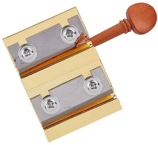 Strumento per preparazione della corda del violino - Professionale attrezzo - Alta finitura - Adatto per violini 3/4-4/4 - Duraturo e affidabile - Modello: ... - Codice prodotto: ... - Specifiche tecniche: ...