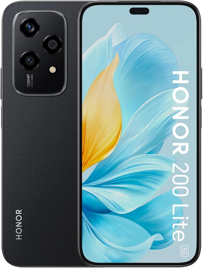 Smartphone Honor 5G, Android 14, nero