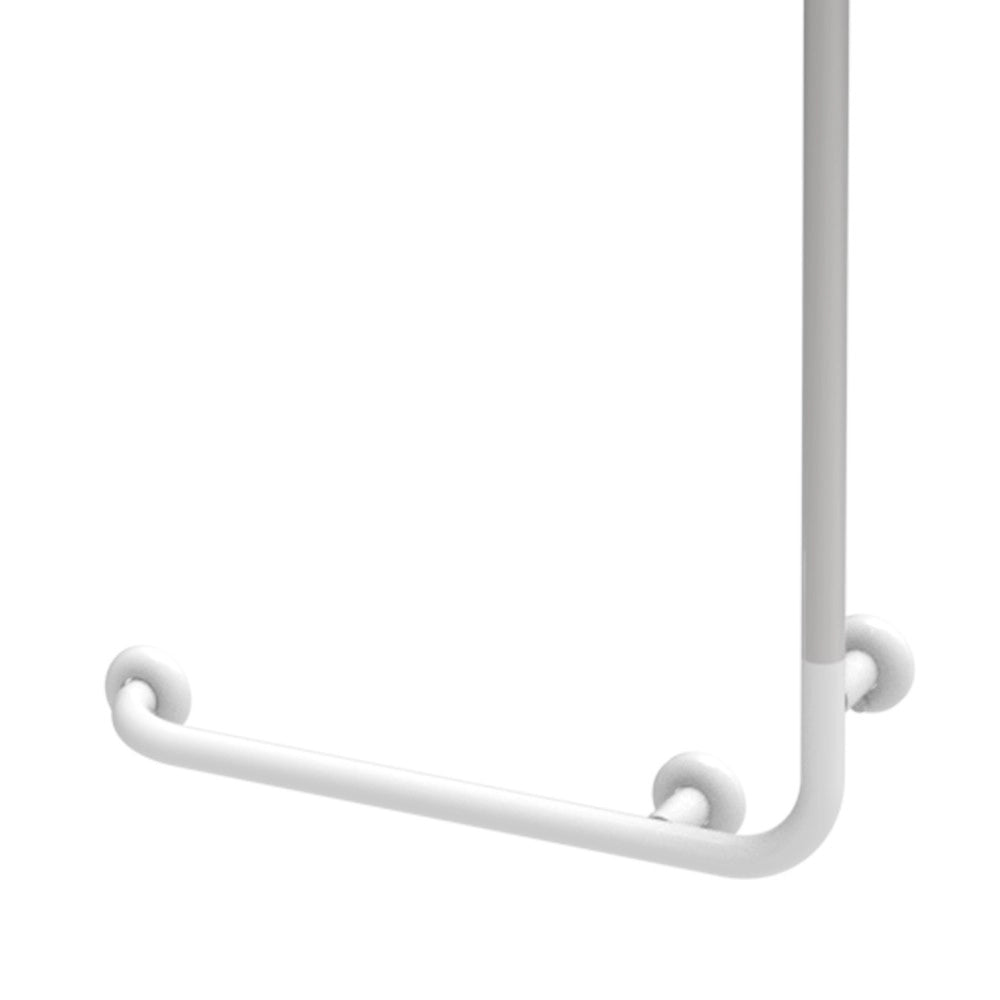 Goman maniglia inox con saliscendi 60x120 cm senza doccino