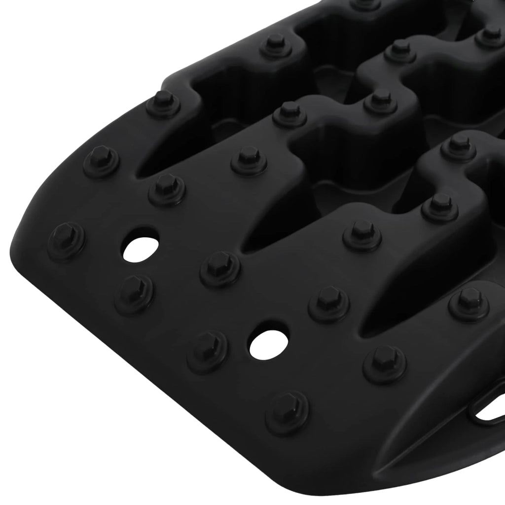Pannello di trazione 2 pcs Nero 57,5x30,5x5,5 cm 42040603