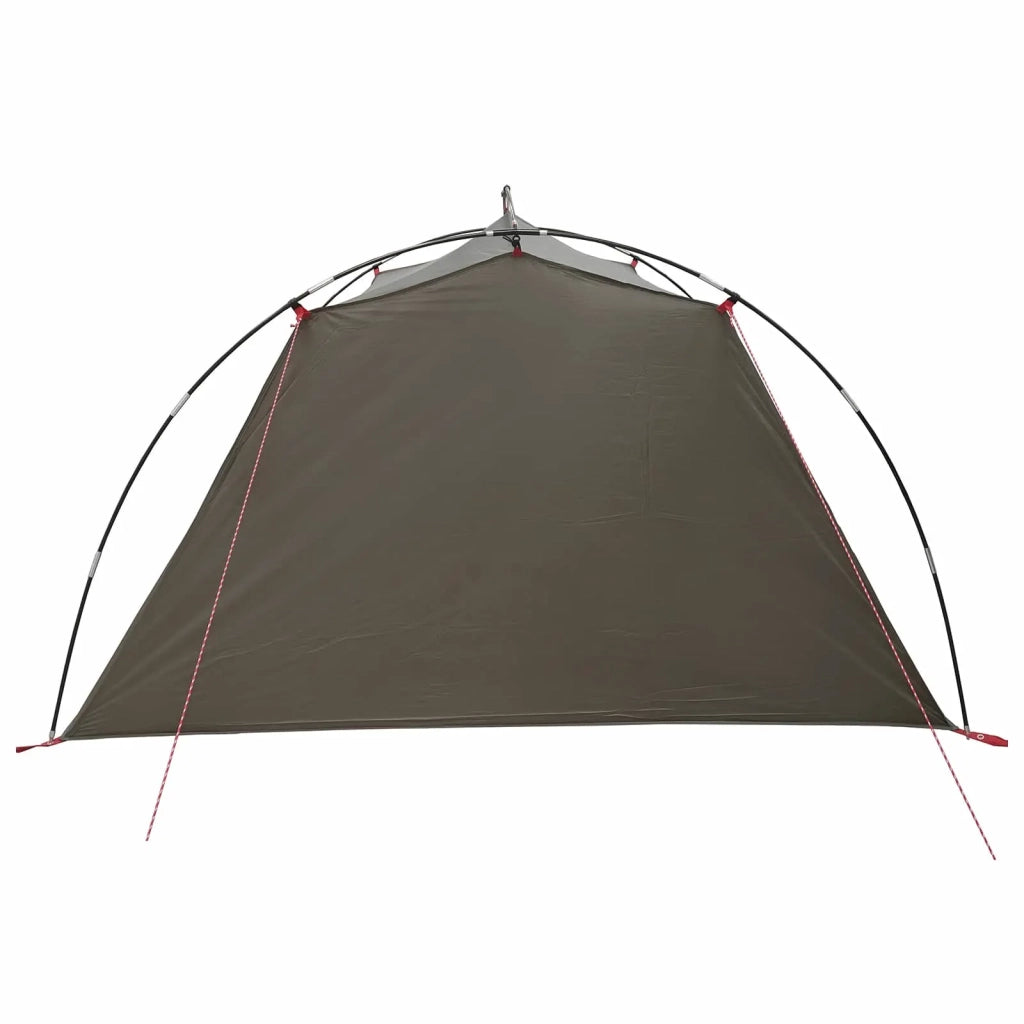 Tenda a tunnel Marrone e Grigio 4 persone 42019360