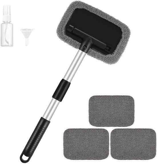 Kit di pulizia paraurti - spazzole a microfibra per una pulizia autoreinificante efficace - 4 pezzi