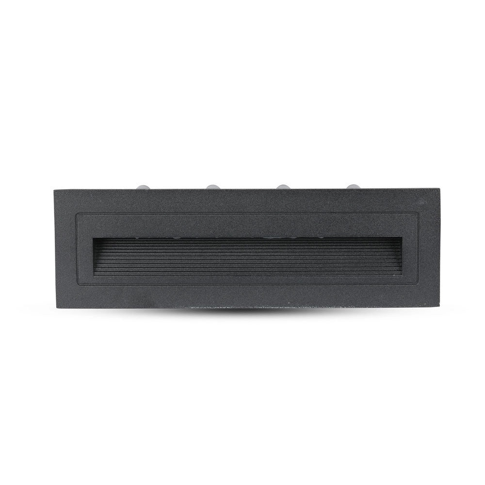 Applique per Scale LED 6W Corpo Nero 3000K 240lm – V-TAC