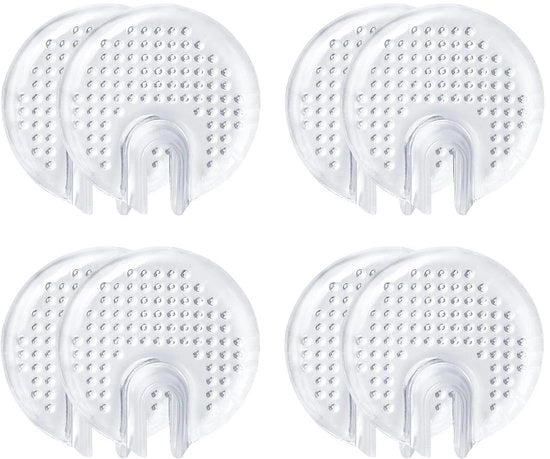 Pattini Antiscivolo - 4 pezzi - Protezione per i piedi - Materiale PU/Gel - Adattabile - Comodo - Prevenzione di scivolamento/lesioni ai piedi