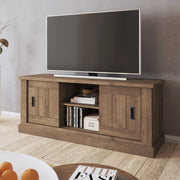 Mesola, Mobile Porta tv un Ripiano, 45x46x60h cm Marrone Noce