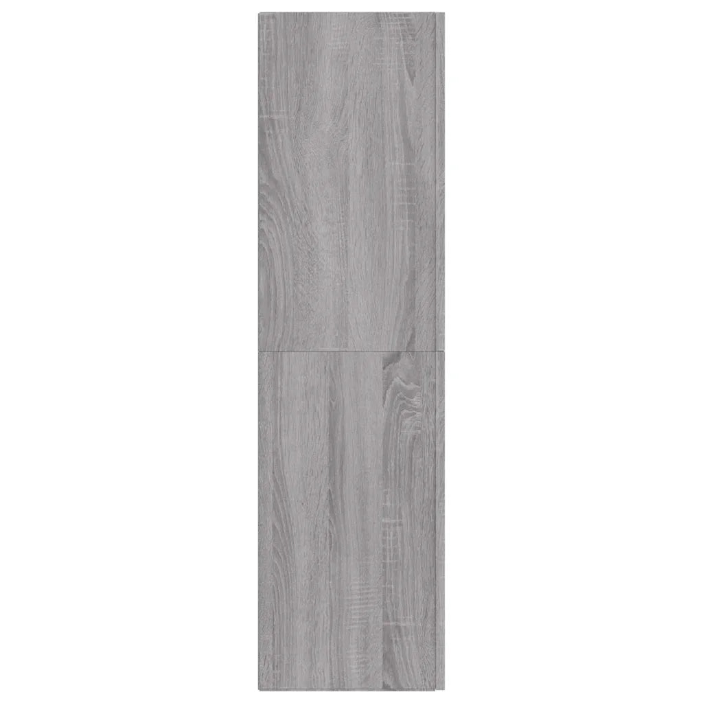 Mobile Porta TV a Parete Grigio Sonoma 30,5x30x110 cm 826678