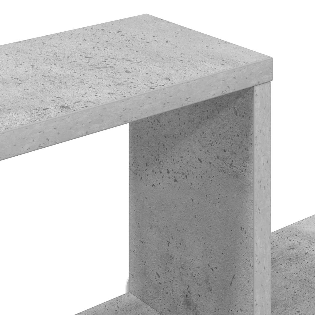 Mensola sospesa A parete Grigio Cemento 87 x 20 x 55 cm 8012095