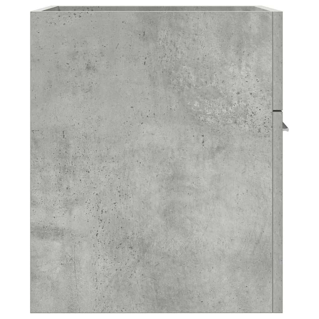 Mobile Lavabo Bagno Grigio Cemento 41x38,5x46 cm in Truciolato