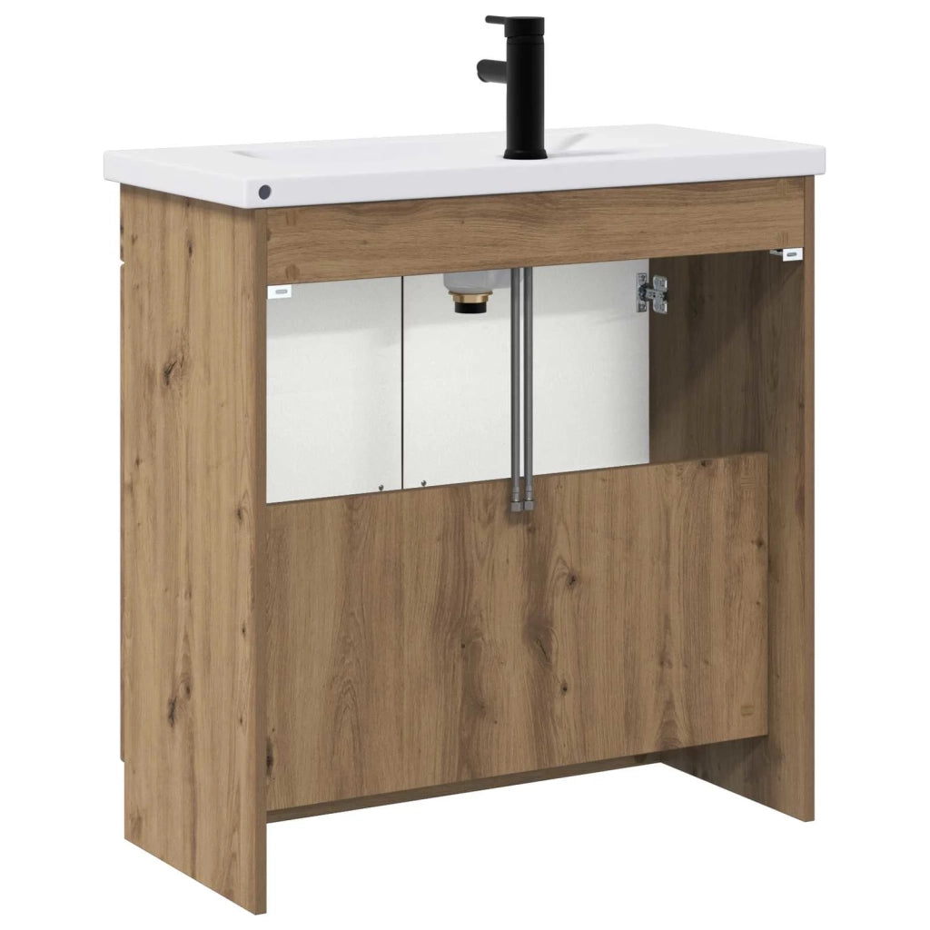 Set di mobili per il bagno Rovere Artigianale 3404143