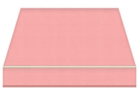 Tenda da Sole a Bracci Estensibili Tempotest Para', col. Rosa 25/15, Largh. 3m x Sporgenza 1.60m con Mantovana Ondulata - Arganello Destro