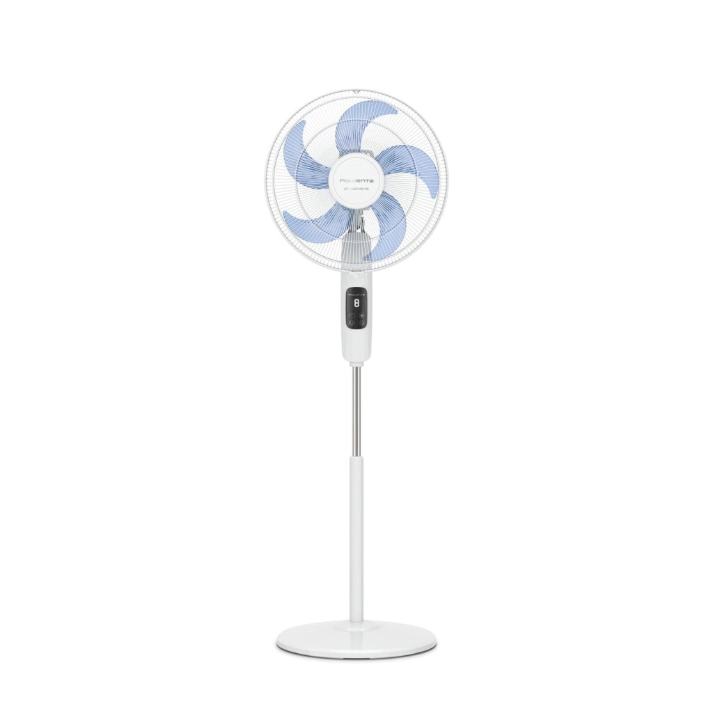 Rowenta ventilatore a piantana turbo silence VU5450F0 design Bianco silenzioso e potente per ogni ambiente della casa
