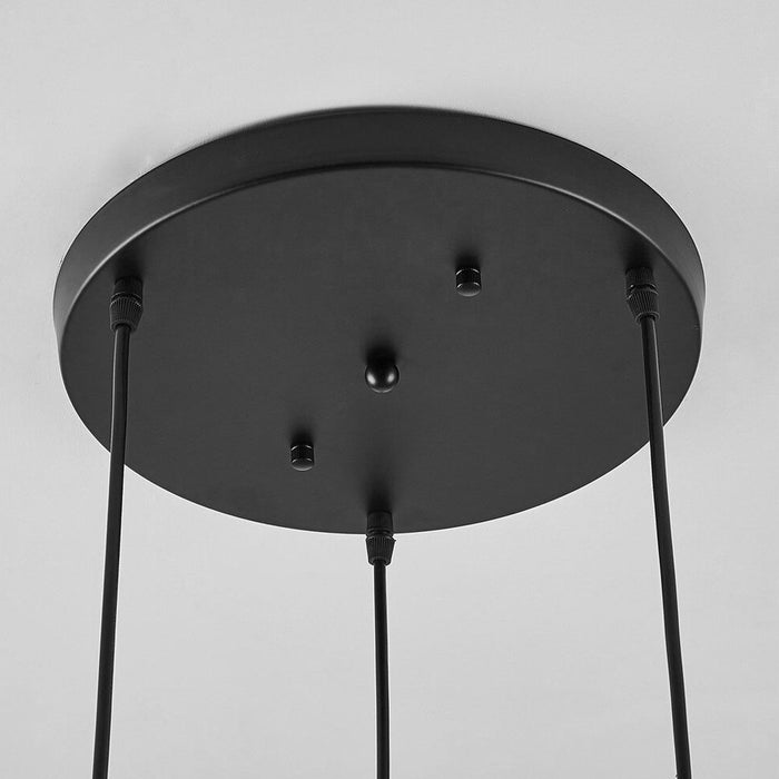 Lampada Da Soffitto Cristallo Black APP513-3CPR