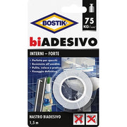 NASTRO BIADESIVO INTERNI BOSTIK - MM 19 ML 1,5- 6 pezzi