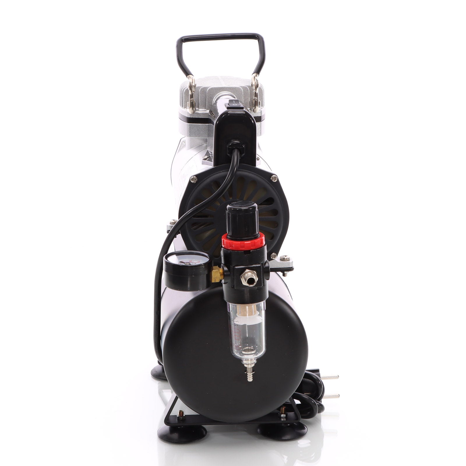 Compressore per aerografo AF186 con serbatoio riduttore di pressione 4 bar Start-stop automatico