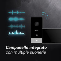 Videocitofono Smart EZVIZ CS-HP5 WiFi con Telecamera 2K  App e Visione Notturna