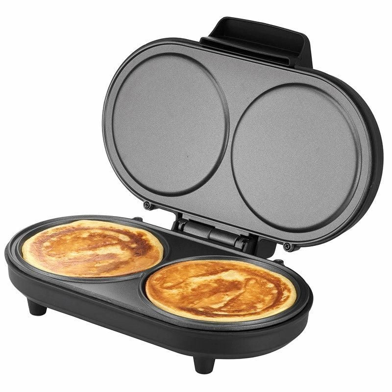 Unold 48165 crepiera 2 crepe 1000 W Nero, Acciaio inox