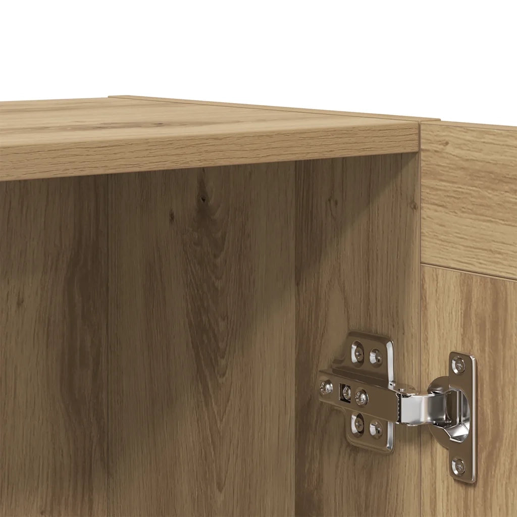 Credenza Rovere Artigianale 120x30,5x70 cm in Truciolato