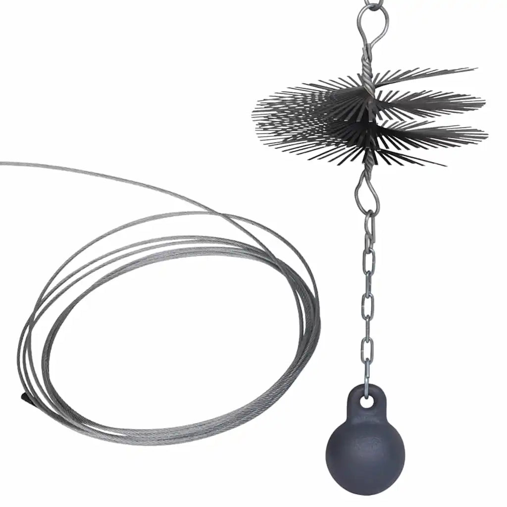 Spazzola Rotonda per Canna Fumaria Diametro 20 cm cod mxl 68062