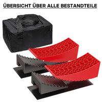 Cunei rotondi per camper con livella a bolla Livellatori per rimorchi