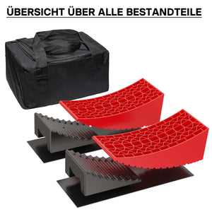 Cunei rotondi per camper con livella a bolla Livellatori per rimorchi