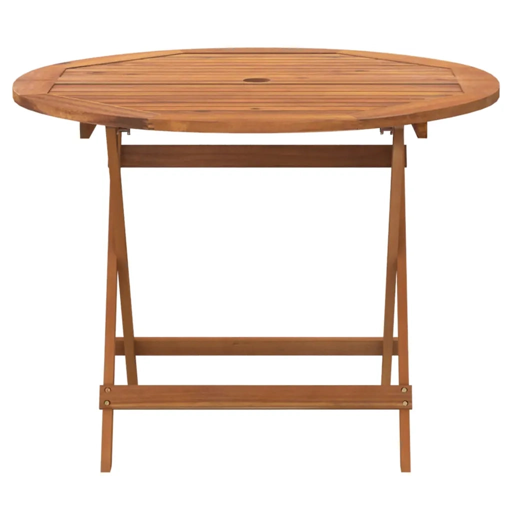 Set da Pranzo per Giardino 5 pz | Set Salotto da Giardino in Legno Massello di Acacia