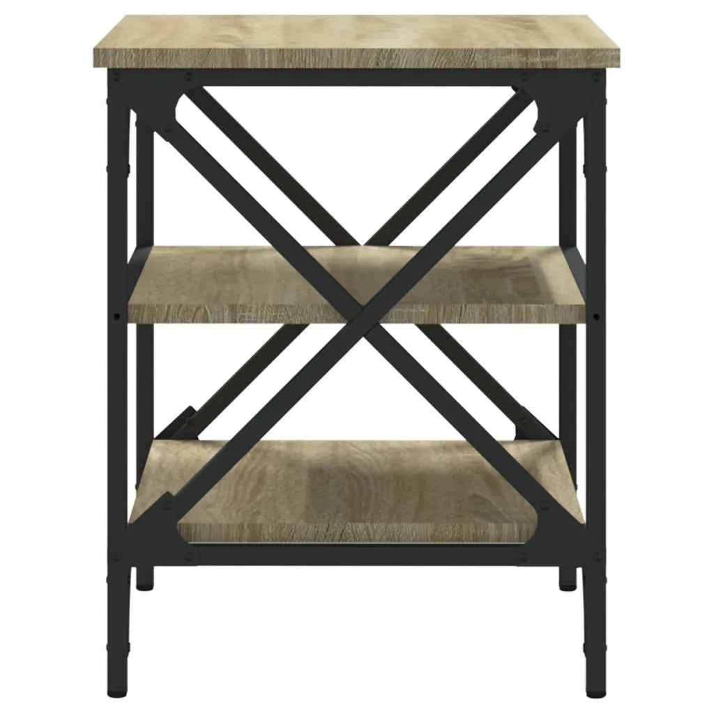 Tavolini 2 pz | Tavolo laterale Rovere Sonoma 40x42x50 cm in Legno Multistrato