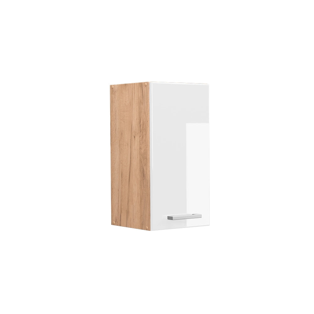 Vicco Pensile da cucina Bianco lucido 30 cm