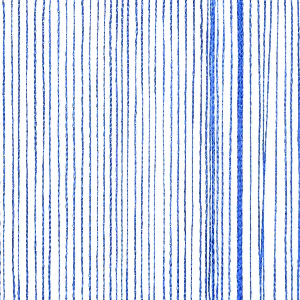 Tende a Filo 2 pz 100x250 cm Blu 132406