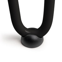 Hairpin Set di Gambe H2 Aste per Tavolo H400 Verniciato Nero Acciaio Emuca