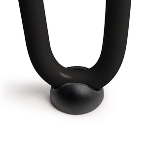 Hairpin Set di Gambe H2 Aste per Tavolo H400 Verniciato Nero Acciaio Emuca