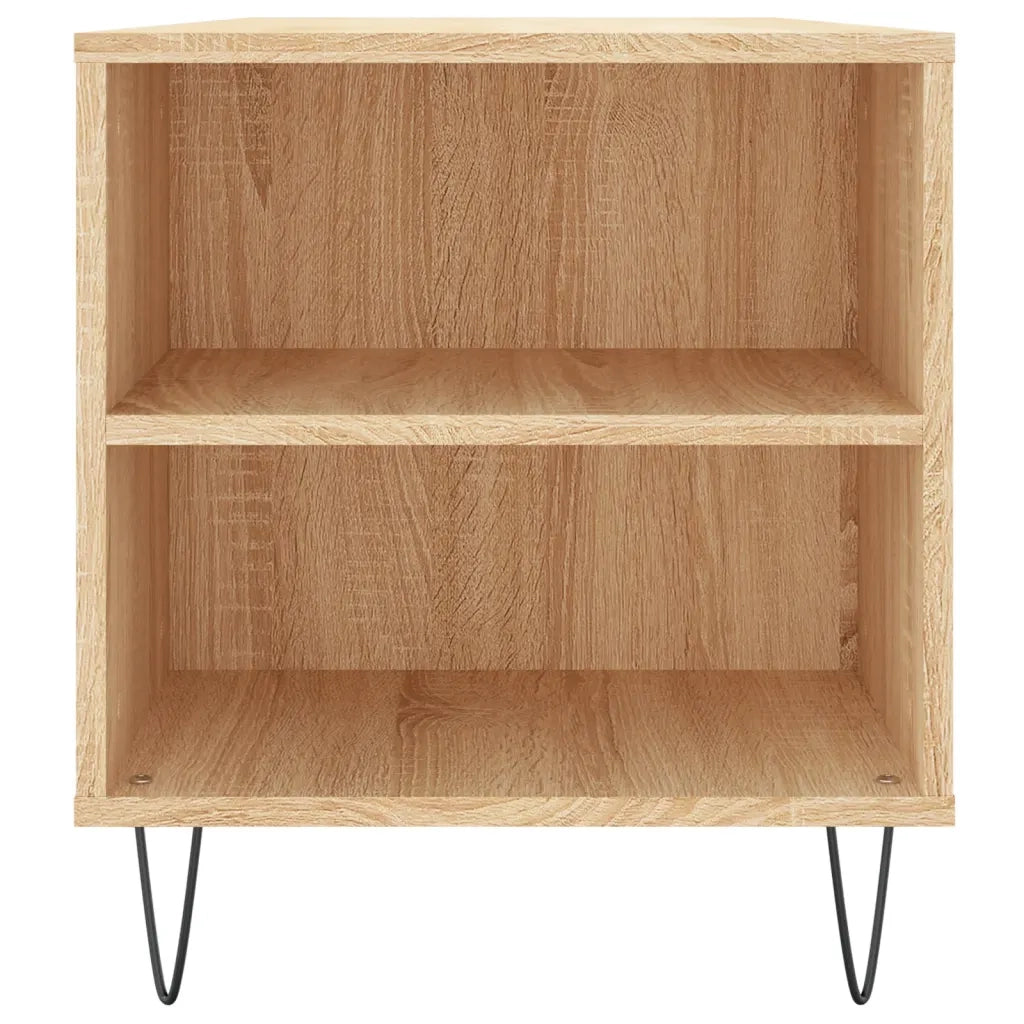 Tavolino salotto | Tavolino da caff¨¨ | Tavolino da Soggiorno Rovere Sonoma 102x44,5x50 cm Legno Multistrato